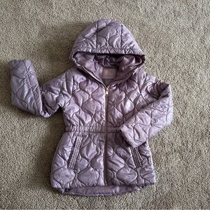Pistachio Girl’s Puffer Coat - Small